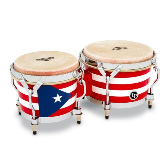 Latin Percussion Matador Series Puerto Rican Heritage Bongos *