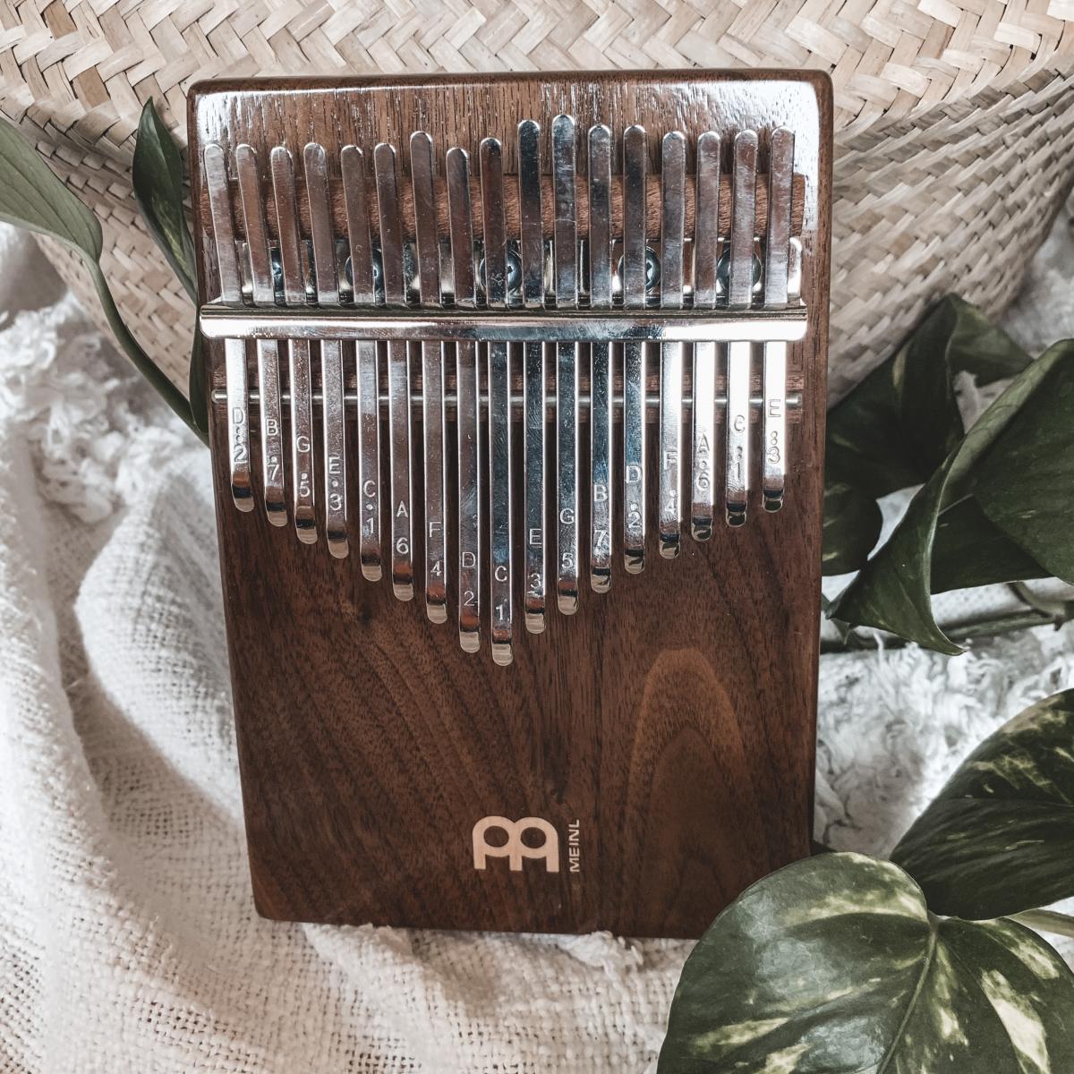 Meinl Sonic Energy Solid Kalimba, 17 Notes, Black Walnut KL1701S - Image 2