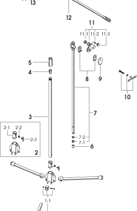 Tama Microphone Stand Boom Plate 205BP