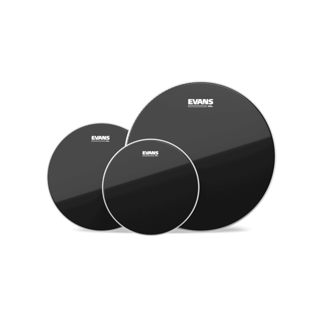 Evans: Hydraulic Black Tom Head Packs