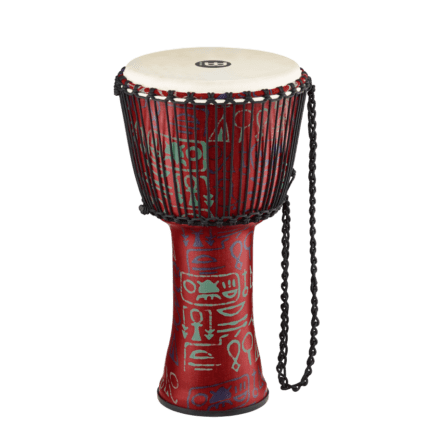 Meinl Percussion Travel Series African Djembe Pharaoh Scrip PADJ1-L-G