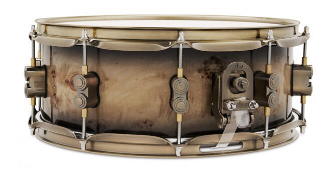 PDP Limited Edition 5.5"x14" Mapa Burl Snare Drum - Image 2