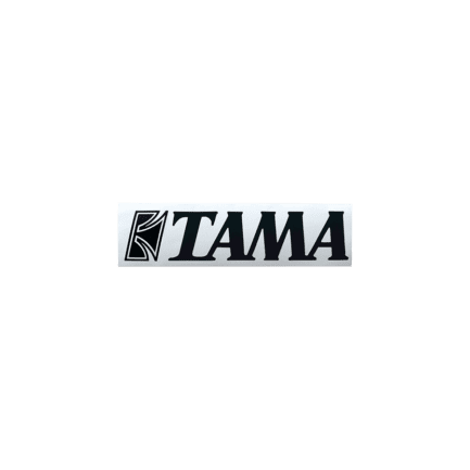 Tama Logo Decal Sticker Black TLS70BK