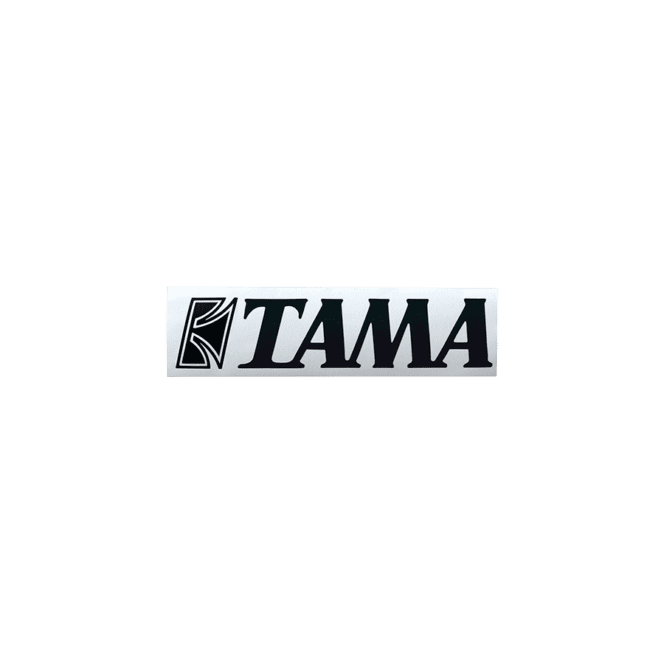 Tama Logo Decal Sticker Black TLS70BK