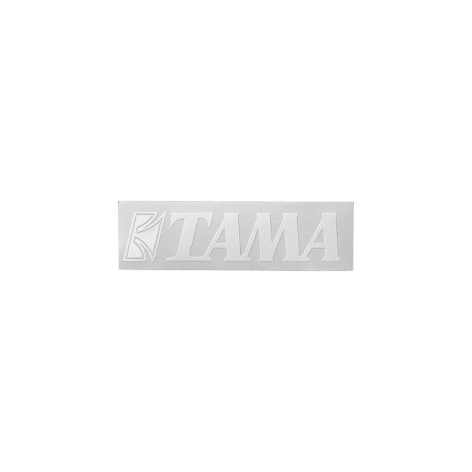 Tama Logo Decal Sticker White TLS70WH