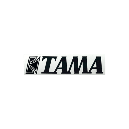 Tama Logo Decal Sticker Black TLS80BK