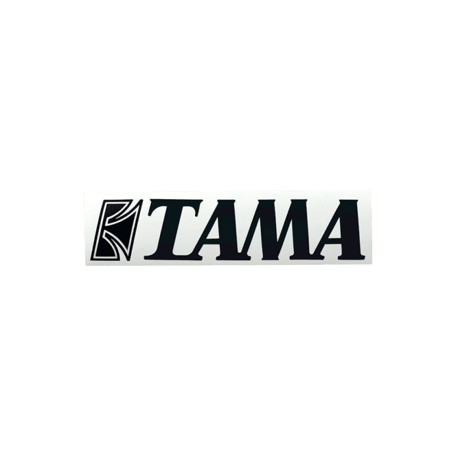 Tama Logo Decal Sticker Black TLS80BK