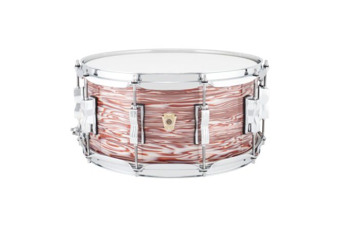 Ludwig Classic Maple Series 6.5"x14" Snare Drums - Pink Oyster - Image 2