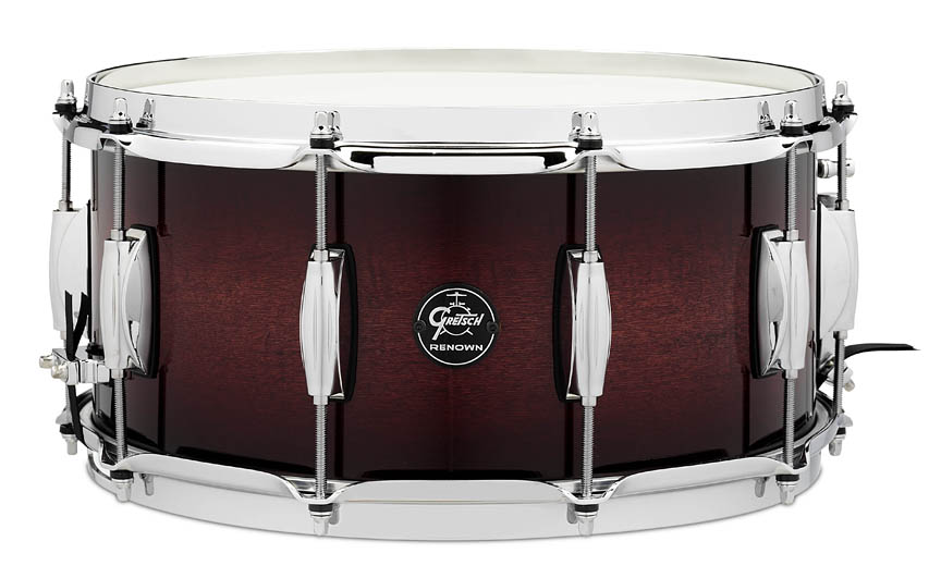 Gretsch Renown Maple Series 6.5 x14 Snare Drums Cherry Burst Drums Etc