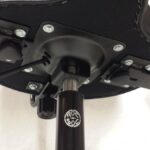 Roc-N-Soc Lunar Series Original Style "Vinyl Top" W/Arms W/Casters W/Back Throne - Image 2
