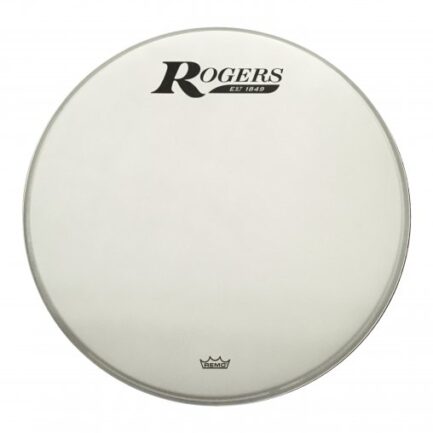 Rogers Coated Bass Drum Logo Head 22"