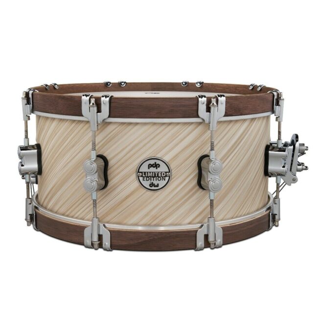 PDP LTD Twisted Ivory w/ Walnut Snare 6.5x14 PDLT6514SSTI