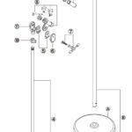 TAMA Upper Pipe for MS456RBK Mic Stand (MS756R3B)