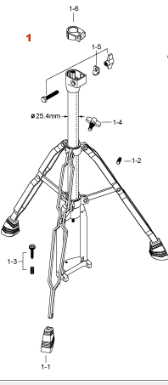 Tama Base Assembly for HH35W (HH35W1)