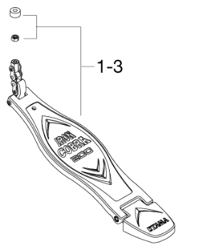 Tama Footboard Assembly for HH205 (HH205111)