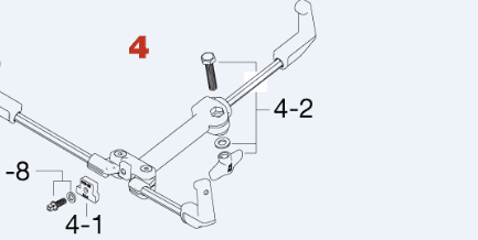 Tama Snare Holder Assembly for HS100W (HS100W4)