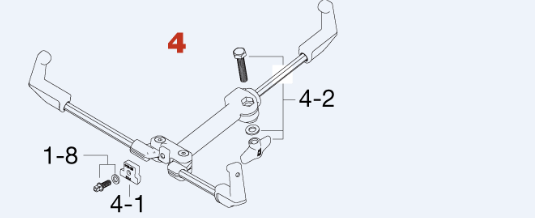 Tama Snare Holder Assembly for HS100W (HS100W4)