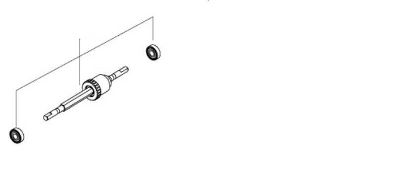 Tama Dyna-Sync Shaft Assembly for Left Pedal HPDS12T