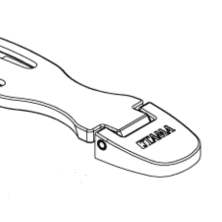 Tama Footboard Assembly for HP50 (HP508)