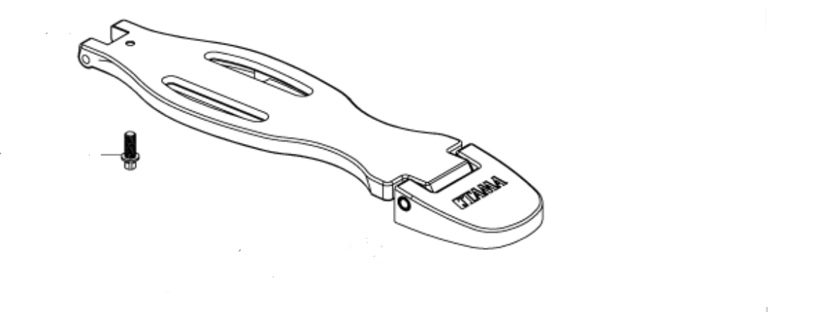 Tama Footboard Assembly for HP50 (HP508)