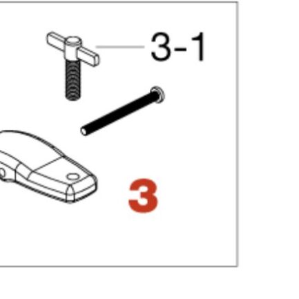 Tama Hoop Clamp Assembly for HP30 (HP30H3)