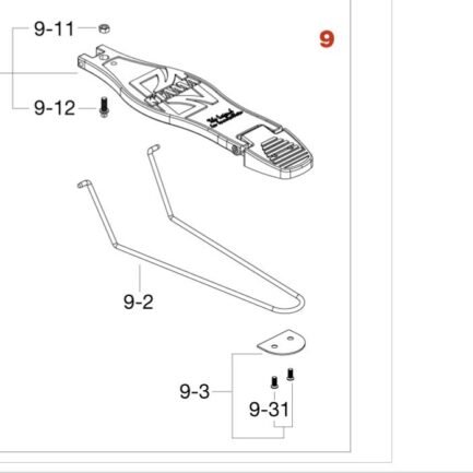 Tama Footboard Assembly for HP30 (HP30H8)