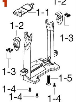 Tama Lefty Dyna-Sync Frame Assembly HPDS11T