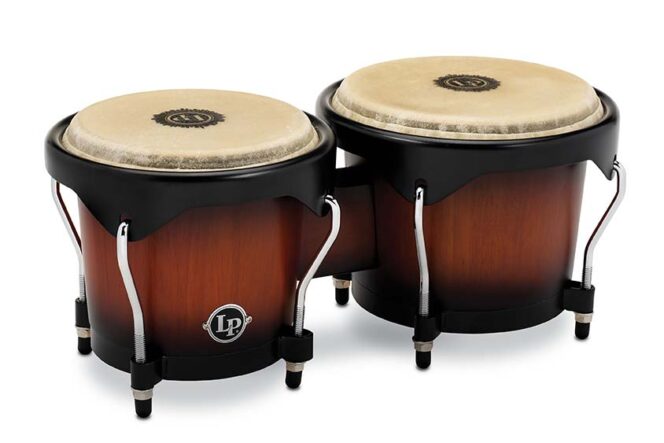 Latin Percussion City Series 6"&8" Oak Bongos - Vintage Sunburst