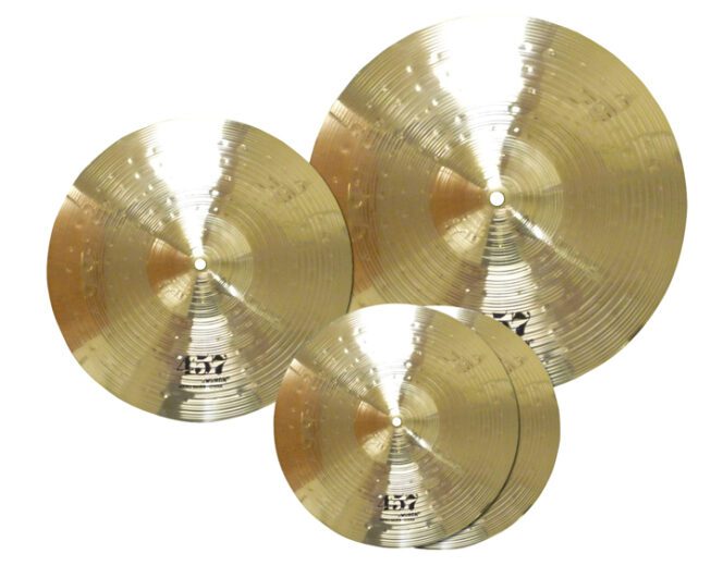 Wuhan 457 Cymbal Set, 14" HiHat, 16" Crash, 20" Ride -WU457 *