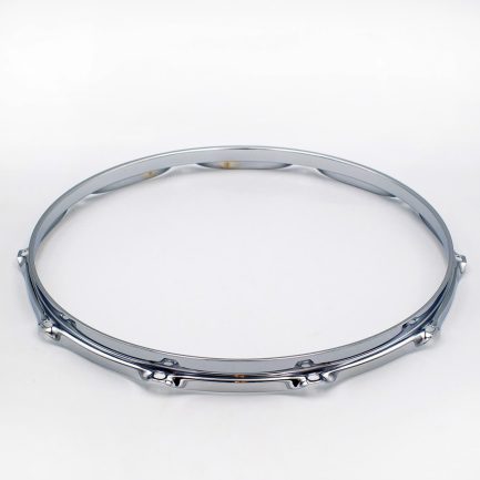 Cardinal Percussion 14" 10 Hole 1.6mm Batter Hoop CP14B10 - Chrome