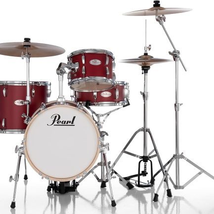 Pearl MIDTOWN 4-PC. Drumset w/Hardware - Matte Red