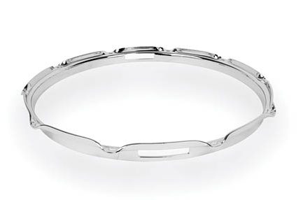 Cardinal Percussion 14" 10 Hole 1.6mm Snare Side Hoop CP14S10 - Chrome