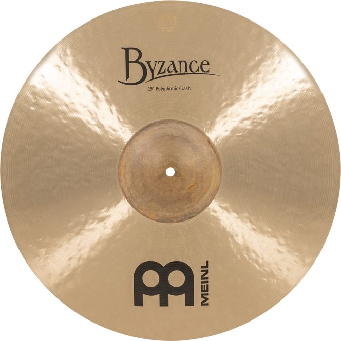 MEINL Cymbals Byzance Traditional Polyphonic Crash - 19"