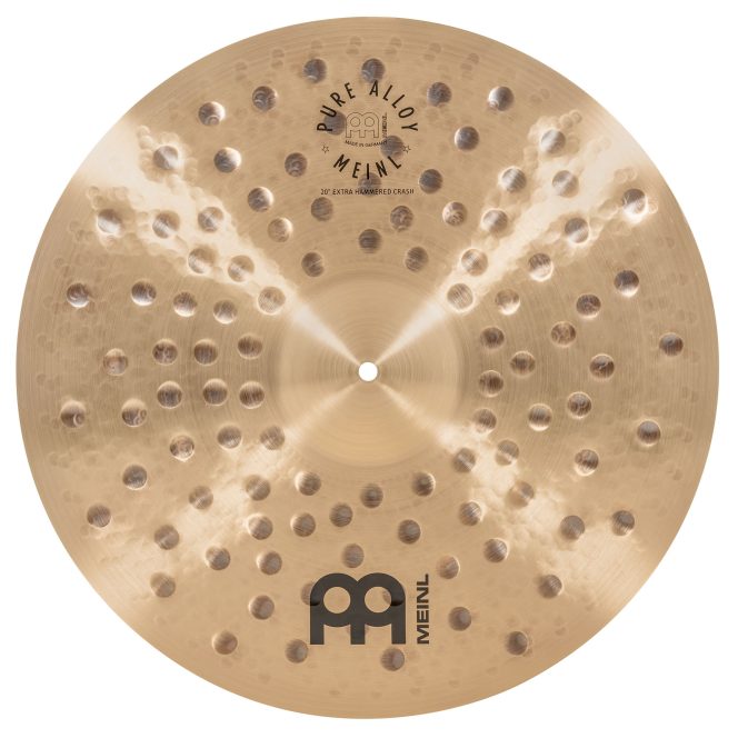 MEINL Cymbals Pure Alloy Extra Hammered Crash - 20"