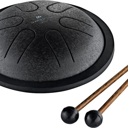 MEINL Sonic Energy Mini Steel Tongue Drum C Major, 6 Notes - Black / 6"/15,24 cm