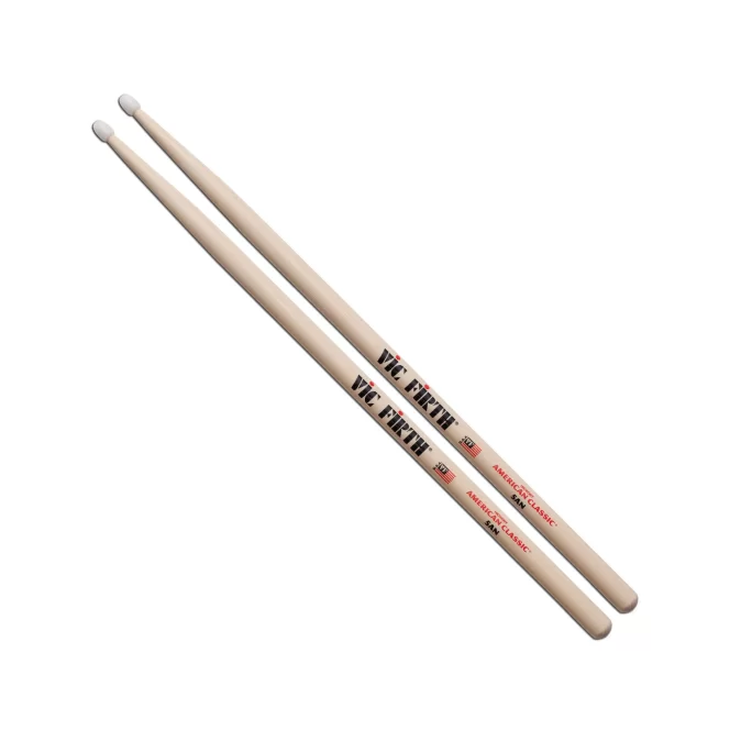 Vic Firth American Classic 5A Nyon Tip Drum Sticks