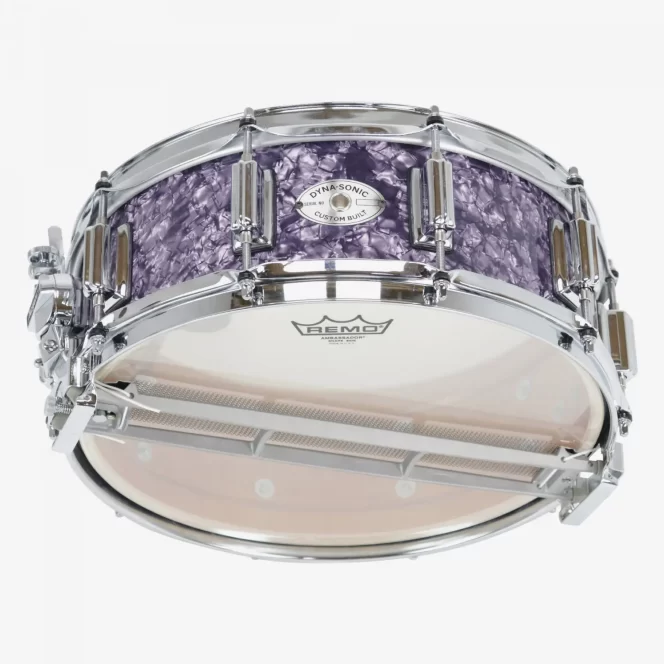 Rogers 5"x14" Purple Diamond Pearl Dyna-Sonic Snare Drum - Image 2