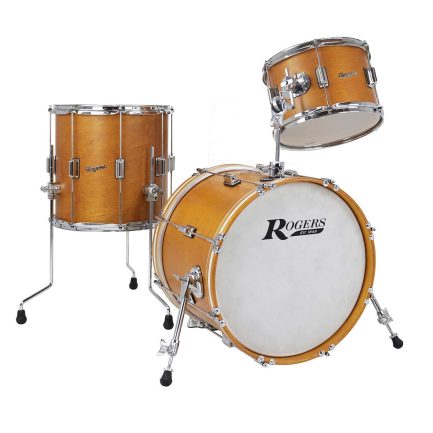 Rogers Tower Series 3-piece Drum Shell Kit - Satin Fruitwood Stain