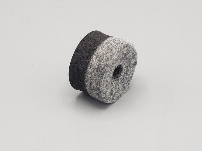 Pearl Bottom Reversible Felt/Foam Washer