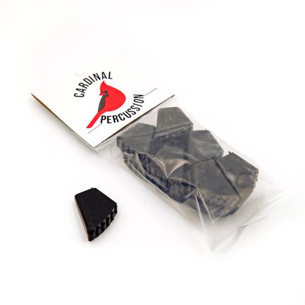 Cardinal Percussion Medium Rubber Stand Tips - 12-pack