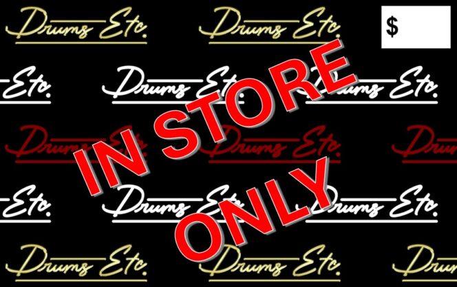 Drums Etc. Physical Gift Card (IN STORE ONLY)