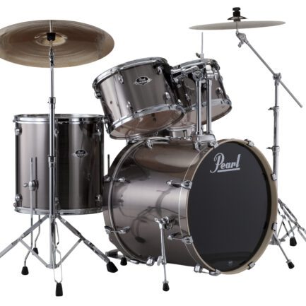 Pearl Export 5-pc.Pure Smokey Chrome Drum Set w/830-Series Hardware Pack EXX725/C21
