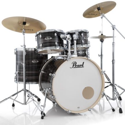 Pearl Export 5-Piece Drum Set With Sabian Cymbals - 22" Bass Drum - METALLIC AMETHYST TWIST