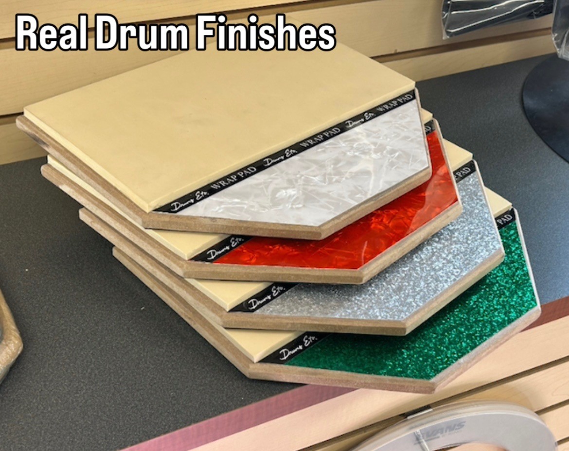 The Drums Etc. Wrap Pad - Tangerine Pearl - Image 3