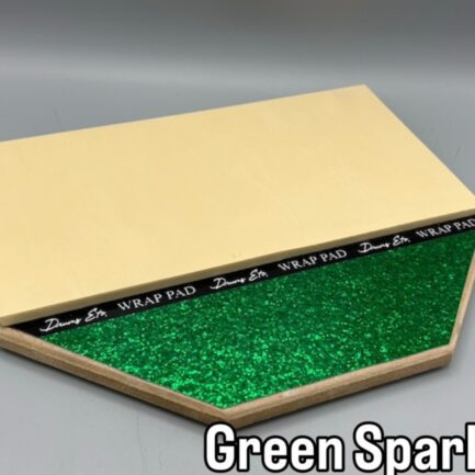 Drums Etc. Wrap Pad - Green Sparkle