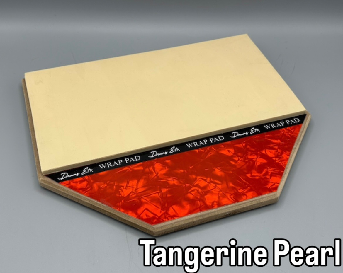 The Drums Etc. Wrap Pad - Tangerine Pearl