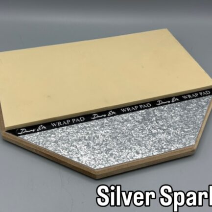 Drums Etc. Wrap Pad - Silver Sparkle
