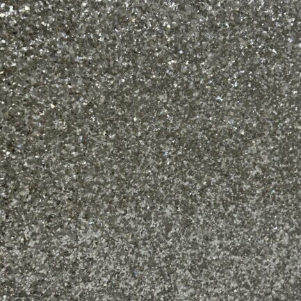 Silver Glass Glitter Drum Wrap