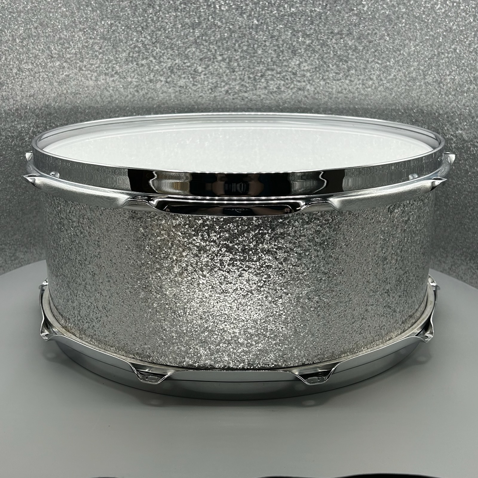 Silver Sparkle Drum Wrap - Image 2