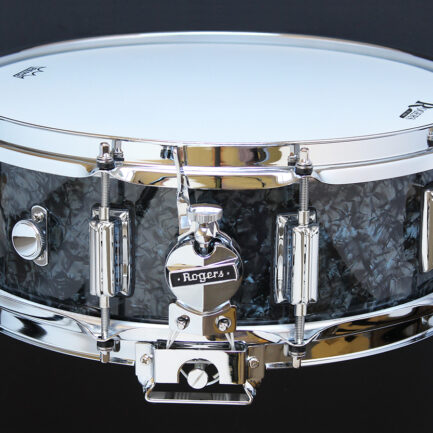 Rogers 5x14 Dyna-Sonic Snare Drum - BLACK DIAMOND PEARL